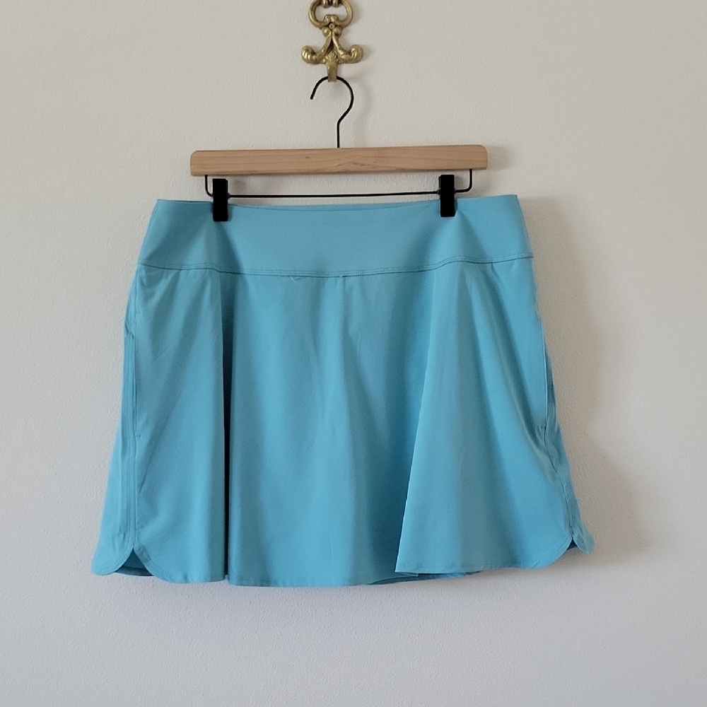 Puma Power Shape Milky Blue Golf Skort Size XL